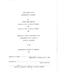 Some Aspects of the Geochemistry of Fluorine