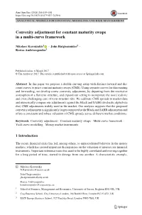 Convexity Adjustment for Constant Maturity Swaps in a Multi-Curve Framework