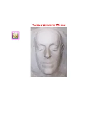 Woodrow Wilson Hdt What? Index