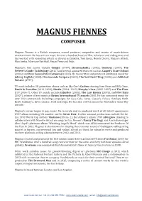 Magnus Fiennes