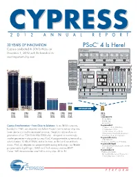 Psoc® 4 Is Here!
