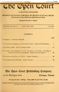 The Historical Significance of Petrarch's Letters. Birger R