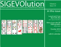 Volume 6 Issue 3-4 Sigevolutionnewsletter of the ACM Special Interest Group on Genetic and Evolutionary Computation in This Issue