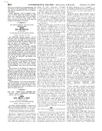 CONGRESSIONAL RECORD— Extensions Of