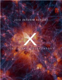 Lynx X-Ray Observatory 2018 Interim Report