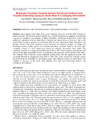 Multiscale Correlation Analysis Between Runoff and Sediment and Possible Underlying Causes in Jinsha River in a Changing Environ