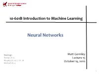 Neural Networks