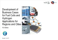 Development of Business Cases for Fuel Cells and Hydrogen Applications for Regions and Cities FCH Bikes