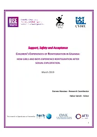 How Girls and Boys Experience Reintegration After Sexual Exploitation