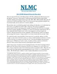 2011 NLMC Network Diversity Narrative
