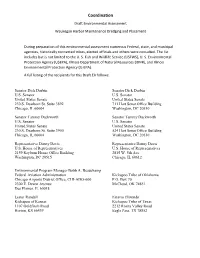 Coordination Draft Environmental Assessment Waukegan Harbor Maintenance Dredging and Placement
