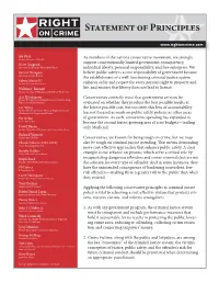 Statement of Principles