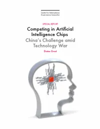 Competing in Artificial Intelligence Chips: China's Challenge Amid