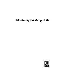 Introducing Javascript OSA
