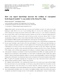 How Can Expert Knowledge Increase the Realism of Conceptual
