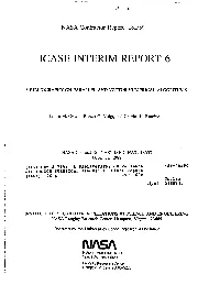 Icase Interim Report 6