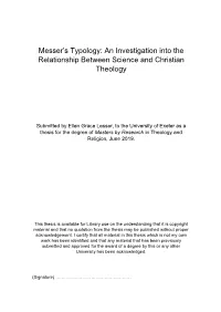 Messer's Typology