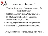 Agenda Item 5: CHIPP Prize: Revised Procedure