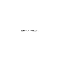 Appendix C Aeso Pip