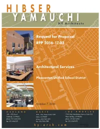 Request for Proposal RFP 2016-17.03