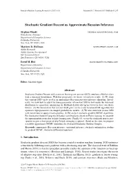 Stochastic Gradient Descent As Approximate Bayesian Inference