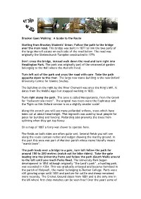 Brookes Goes Walking : a Guide to the Route