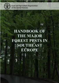 Handbook of the Major Forest Pests in South East Europe