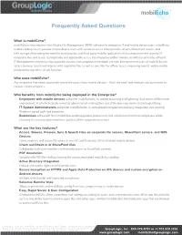Frequently Asked Questions