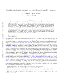 Sampling Distribution for Single-Regression Granger Causality Estimators