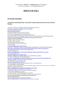 Bibliografija ( / Izvor.Denarja@Gmail.Com)