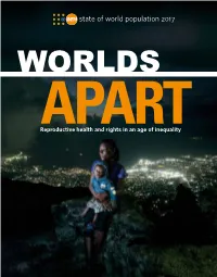 State of World Population 2017 Population World of State State of World Population 2017