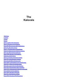 The Kalevala Index