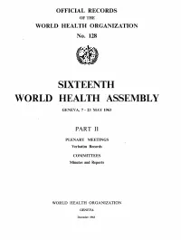 World Health Assembly