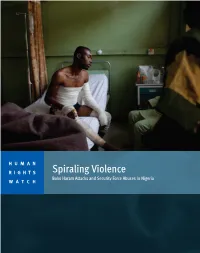 Boko Haram Attacks and Security Force Abuses in Nigeria