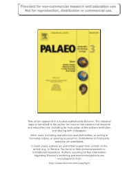 This Article Appeared in a Journal Published by Elsevier. The
