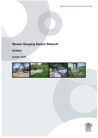 Stream Gauging Station Network