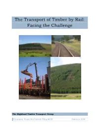 The Transport of Timber by Rail: Facing the Challenge