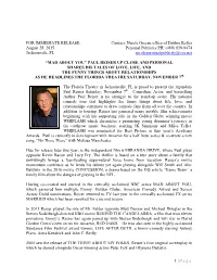 1 | Page for IMMEDIATE RELEASE: Contact