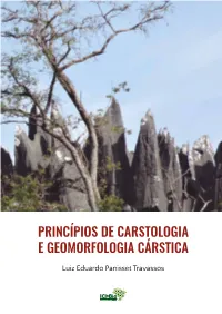 Princípios De Carstologia E Geomorfologia Cárstica