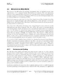4.3 Biological Resources