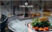 Catering Menu > Index