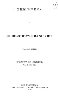 History of Oregon Volume 1, Part 2 Of
