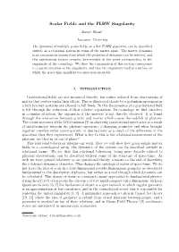 Scalar Fields and the FLRW Singularity