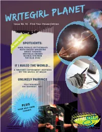 Writegirl Planet Issue No