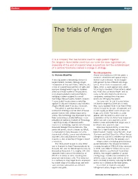 The Trials of Amgen