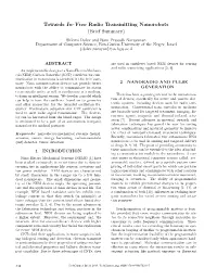 Towards In-Vivo Radio Transmitting Nanorobots