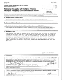 National Register of Historic Places Multiple Property Documentation