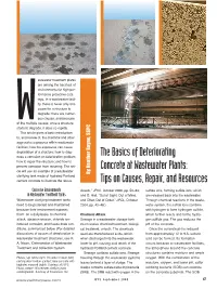 The Basics of Deteriorating Concrete at Wastewater Plants: Tips On