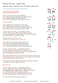 Existing Songbook