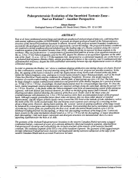 Paleoproterozoic Evolution of the Snowbird Tectonic Zone